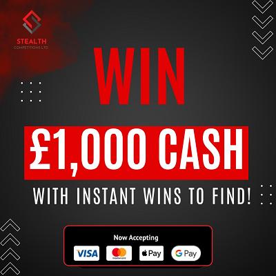 £1,000 FOR 5P WITH INSTANT WINS INCLUDING LOW ODDS NEW YORK!