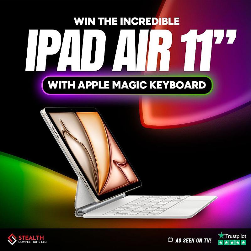 IPAD AIR 11 WITH KEYBOARD!   