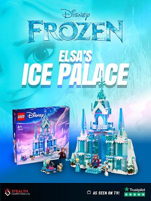 FROZEN ELSA'S ICE PALACE LEGO!  