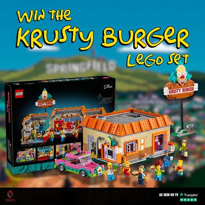 KRUSTY BURGER LEGO SET! 