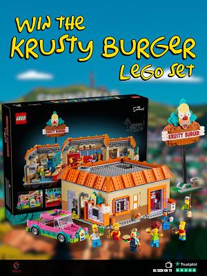 KRUSTY BURGER LEGO SET! 