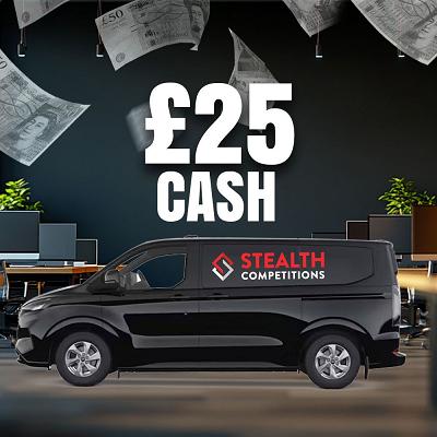 YOU SPOTTED THE STEALTH VAN - £25 CASH! 