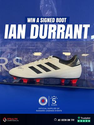 BOXED AND SIGNED IAN DURRANT BOOT!