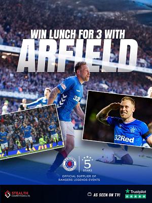 WIN A LUNCH FOR 3 WITH SCOTT ARFIELD! 