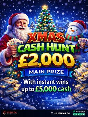 XMAS CASH HUNT - WIN UP TO £5,000 CASH! 
