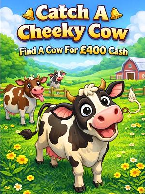 CATCH A CHEEKY COW!