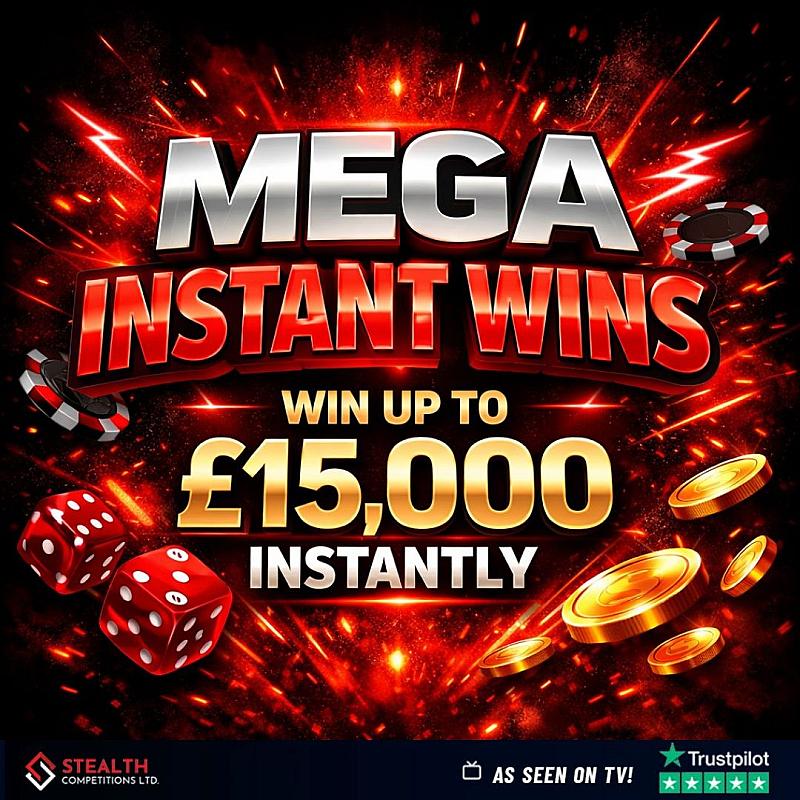 MEGA INSTANT WINS DRAW!