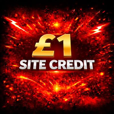 £1 SITE CREDIT 