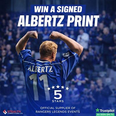 WIN A SIGNED ALBERTZ PRINT!