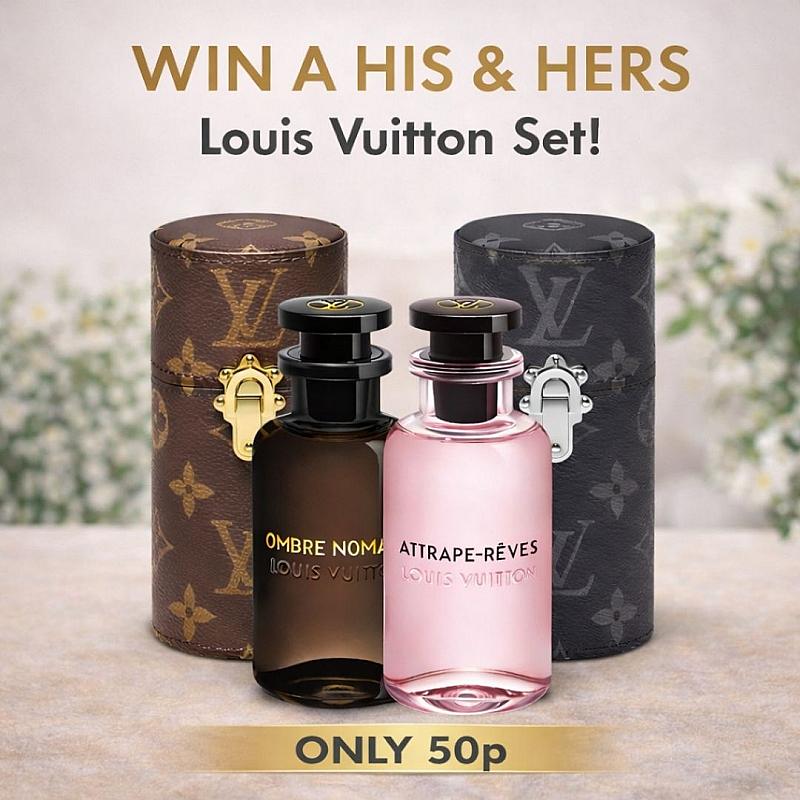 WIN A LUXURY LOUIS VUITTON HIS & HERS SET