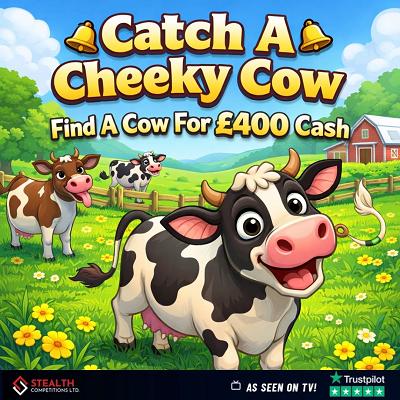 CATCH A CHEEKY COW!