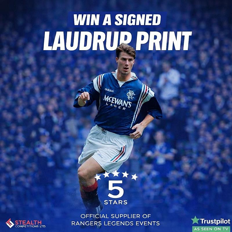WIN A SIGNED LAUDRUP PRINT!