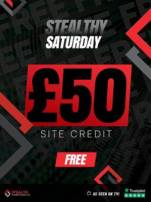 STEALTHY SATURDAY FREE £50 SITE CREDIT DRAW - AUTO DRAW!        
