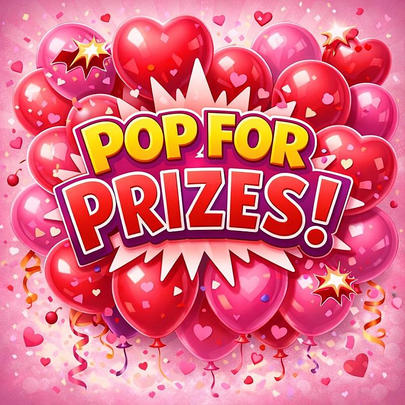 VALENTINE POP INSTANT WINS EDITION!