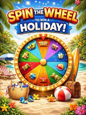 SPIN TO WIN HOLIDAY EDITION - £5,000 END PRIZE! 