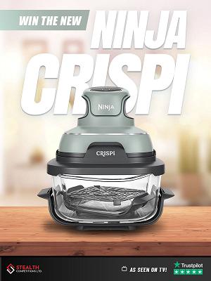 NINJA CRISPI 4 IN 1 AIR FRYER! 