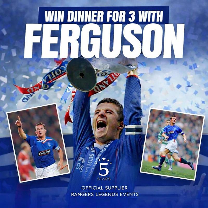 WIN A DINNER FOR 3 WITH BARRY FREGUSON!  
