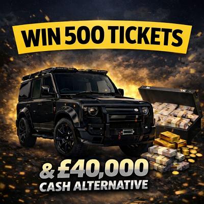 DEFENDER MINI RAFFLE - WIN 500 TICKETS!   
