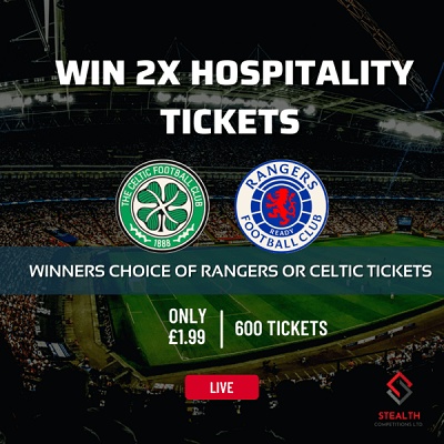 2 x HOSPITALITY TICKETS!   