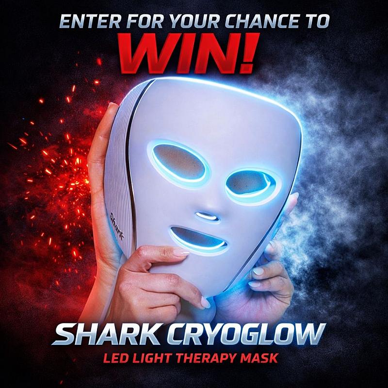 SHARK CYROGLOW ANTI AGEING MASK! 