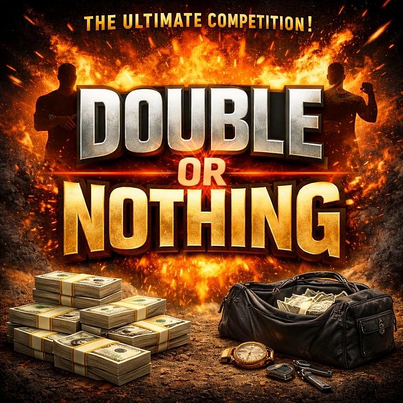 DOUBLE OR NOTHING - SPIN THE WHEEL - AUTO DRAW!   