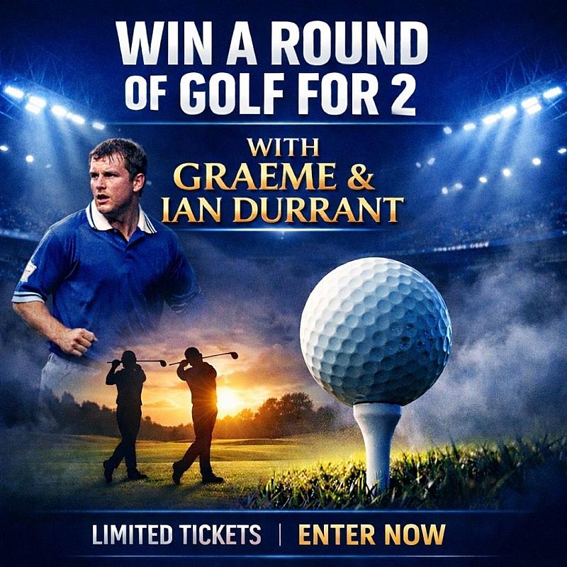 WIN A ROUND OF GOLF FOR 2 WITH GRAEME & IAN DURRANT 