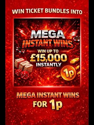 MEGA INSTANT WINS ODDS ENHANCER COMPETITION - AUTO DRAW