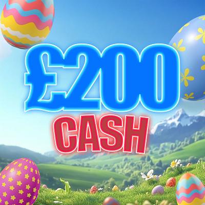 SILVER EGG - £200 CASH 