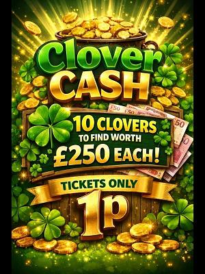 CLOVER CASH - AUTO DRAW!  