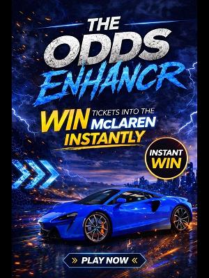 MCLAREN ODDS ENHANCER COMPETITION - AUTO DRAW   