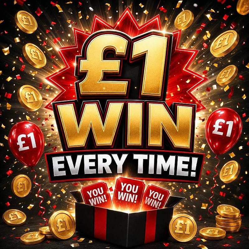THE £1 WIN EVERYTIME! 