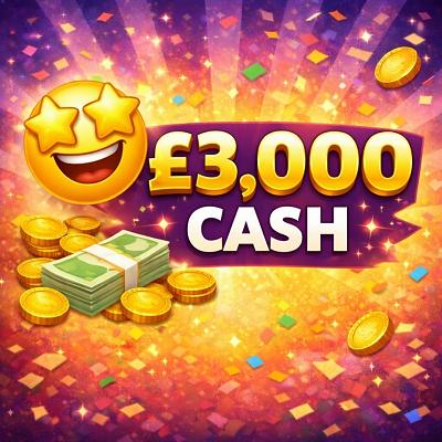 🤩 £3,000 CASH 🤩