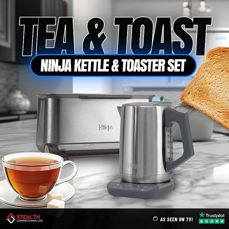 NINJA KETTLE & TOASTER BUNDLE!    