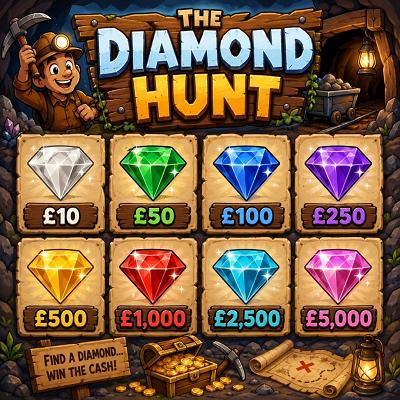 THE STEALTH DIAMOND HUNT!