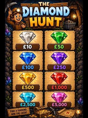 THE STEALTH DIAMOND HUNT!