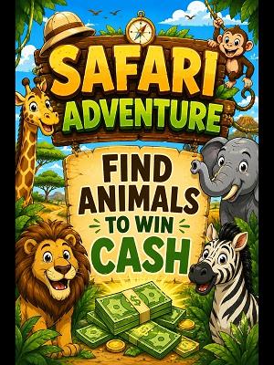 SAFARI ADVENTURE INSTANT WIN DRAW - £2,500 END PRIZE!