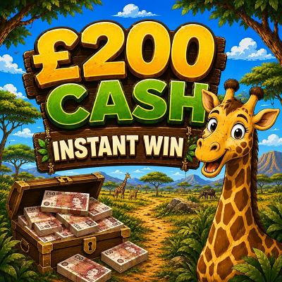 YOU SPOTTED A GIRAFFE - £200 CASH 
