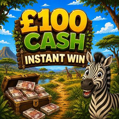 YOU SPOTTED A ZEBRA - £100 CASH