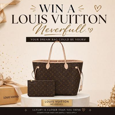 LOUIS VUITTON NEVERFULL MM TOTE BAG!