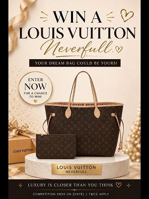 LOUIS VUITTON NEVERFULL MM TOTE BAG!