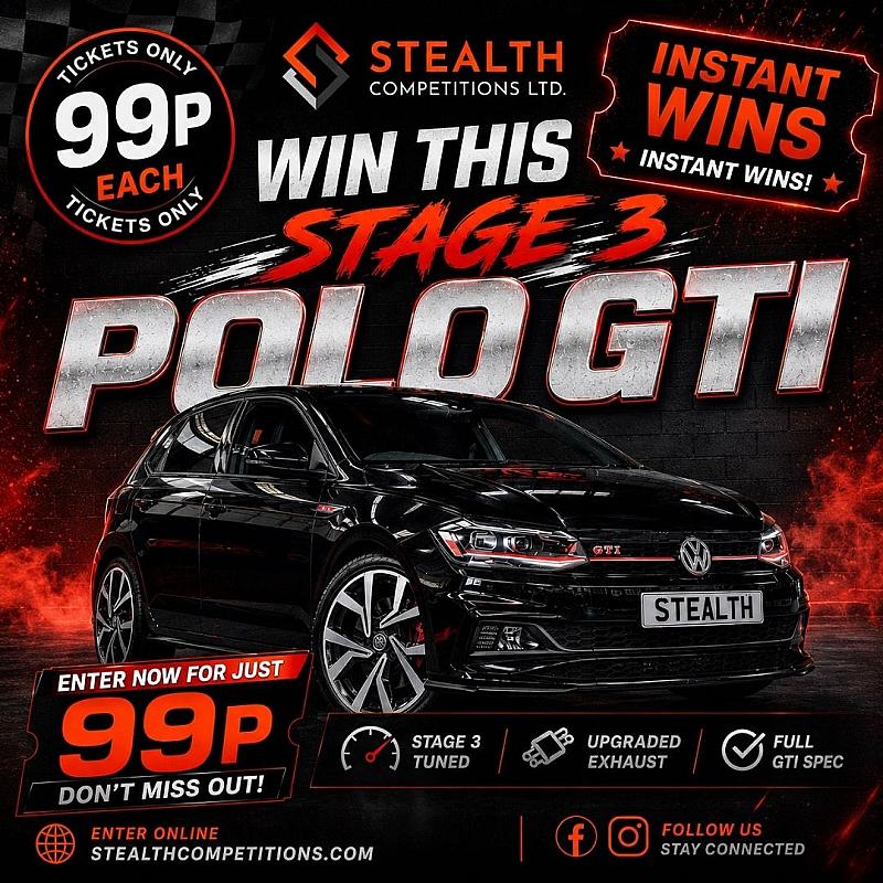 STAGE 3 VW POLO GTI WITH INSTANT WINS! 