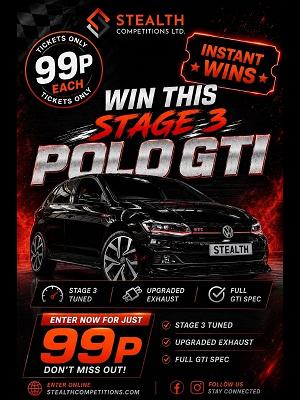 STAGE 3 VW POLO GTI WITH INSTANT WINS! 