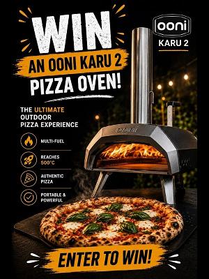 OONI KARU 2 PIZZA OVEN - AUTO DRAW!