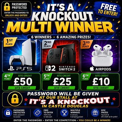 ITS A KNOCKOUT MULTI WIN - PASSWORD PROTECTED!
