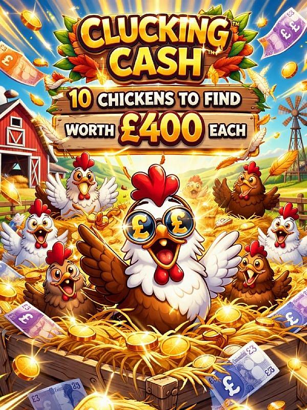 CLUCKING CASH WITH INSTANT WINS!   