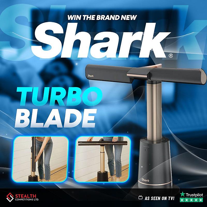 SHARK TURBO BLADE FAN!   