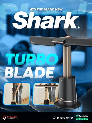 SHARK TURBO BLADE FAN!   