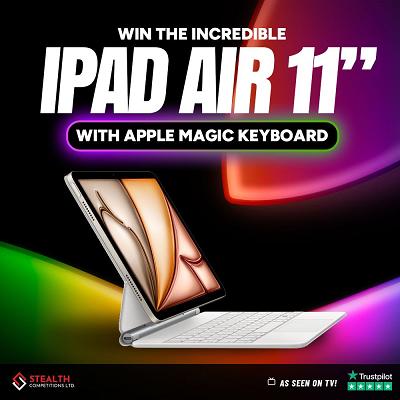 IPAD AIR 11 WITH KEYBOARD!    