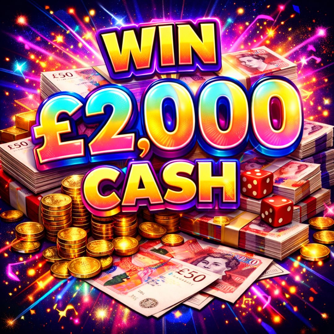 WIN £2,000 CASH!    