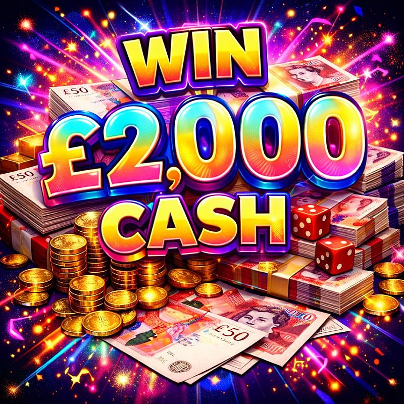 WIN £2,000 CASH!    